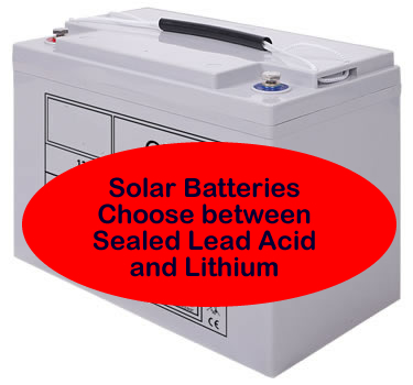 Choose between SLA and Lithium